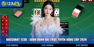 Baccarat 123B - Sảnh Đánh Bài Trực Tuyến Đẳng Cấp 2026