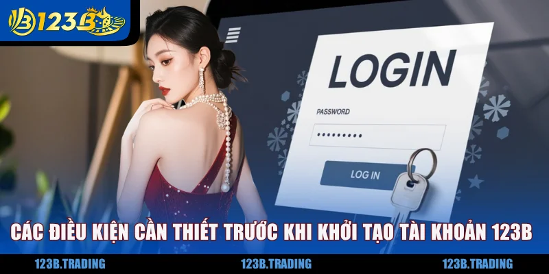 Các điều kiện cần thiết trước khi khởi tạo tài khoản 123B