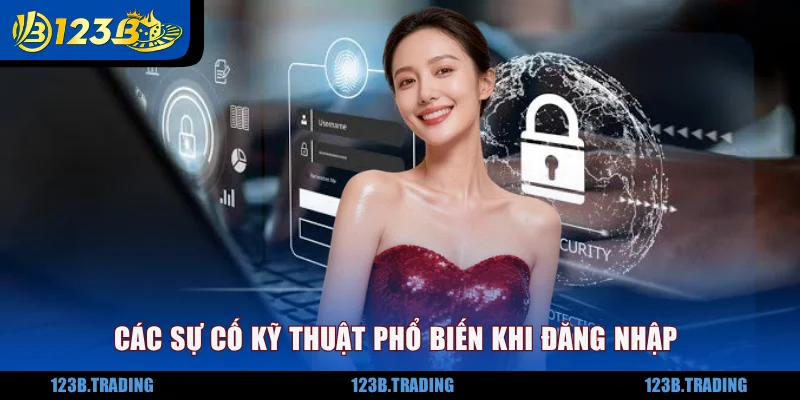Các sự cố kỹ thuật phổ biến khi đăng nhập