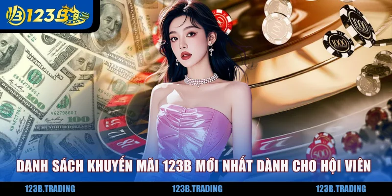 Danh sách khuyến mãi 123B mới nhất dành cho hội viên