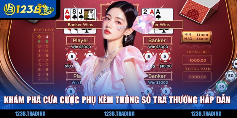 Khám phá các cửa cược phụ kèm thông số trả thưởng hấp dẫn