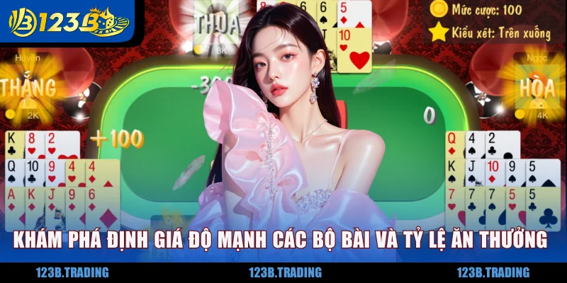 Khám phá định giá độ mạnh các bộ bài và tỷ lệ ăn thưởng