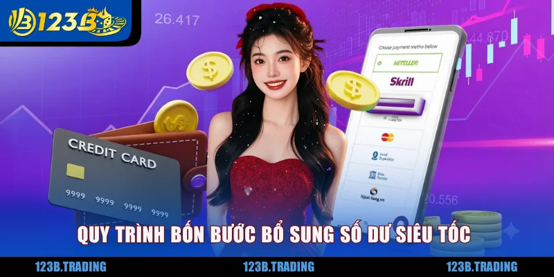 Quy trình bốn bước bổ sung số dư siêu tốc